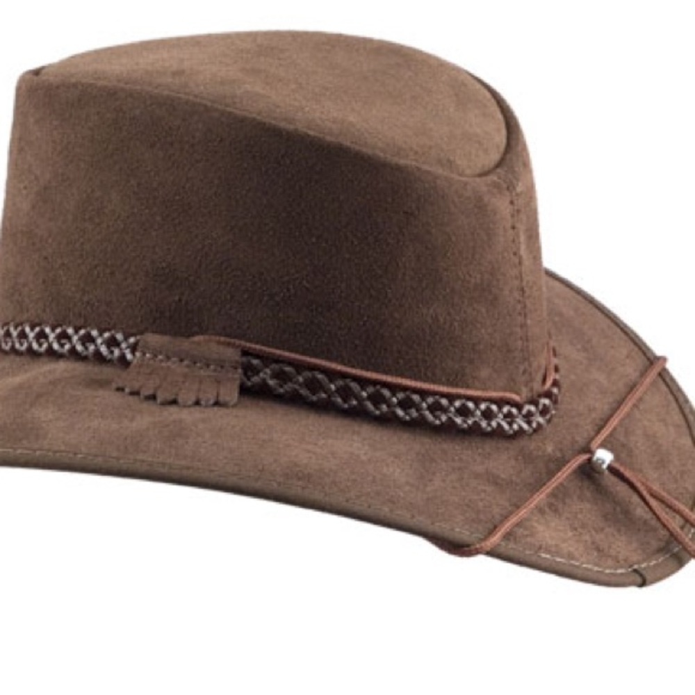 ZEPHYR Crusher Hat 100% suede. Size M/L